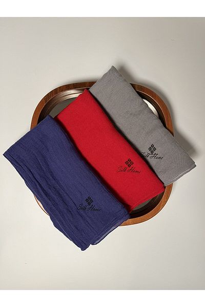 Silk Home 3 Pieces Organic Jazz Scarf