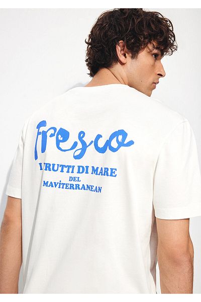 Mavi White Printed T-Shirt - Loose Fit0612345-80194
