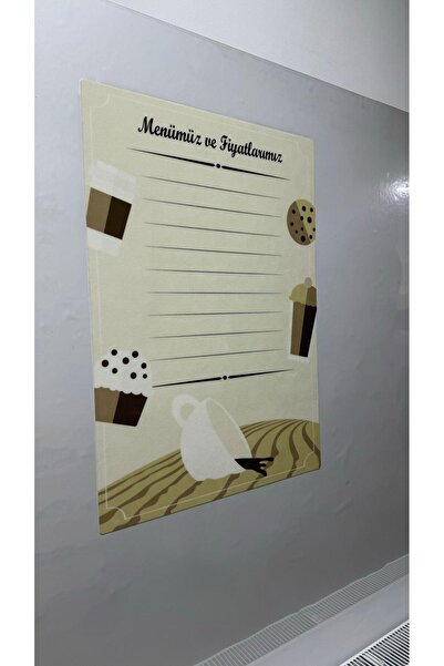 Akıllı Kağıt خدمة المنتجات مقهى لاصق قائمة الأسعار الخاصة