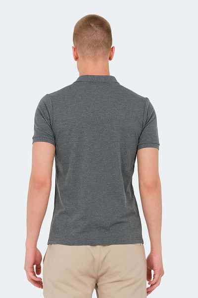 Slazenger Αντρικό μπλουζάκι από ανθρακί VALE KTN