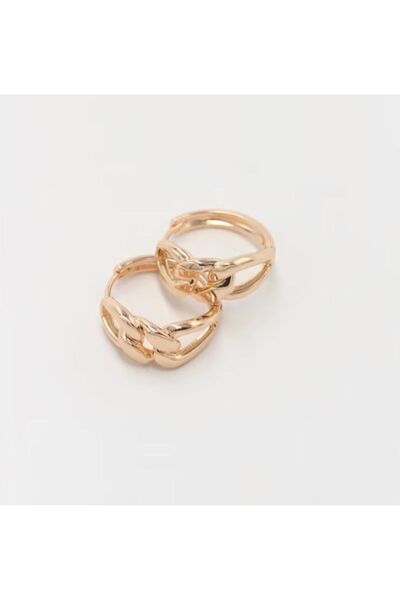 Pukka Collection Shesra Zincir detay halka küpe