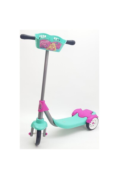 Furkan Oyuncak Linda 3 Tekerli Frenli Sepetli Scooter