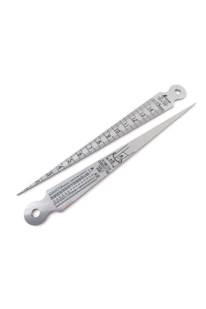 SHİNWA Üçgen Konik Cetvel 1-15 mm