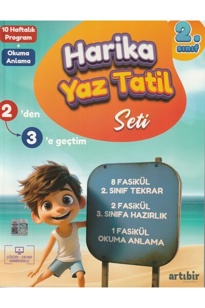 Artıbir Yayınları 2.Sınıf Harika Yaz Tatili Seti