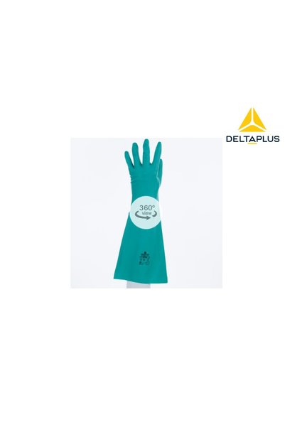 Delta Plus Nitrex Ve846 Chemical Resistant Long Work Gloves 46cm.