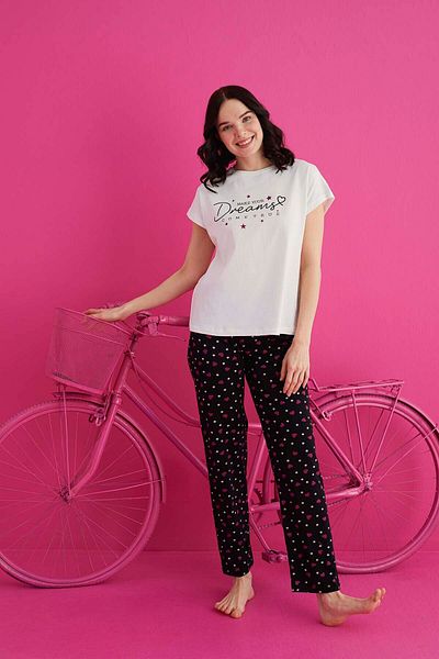 ELİTOL Cotton and Lycra Pajama Set