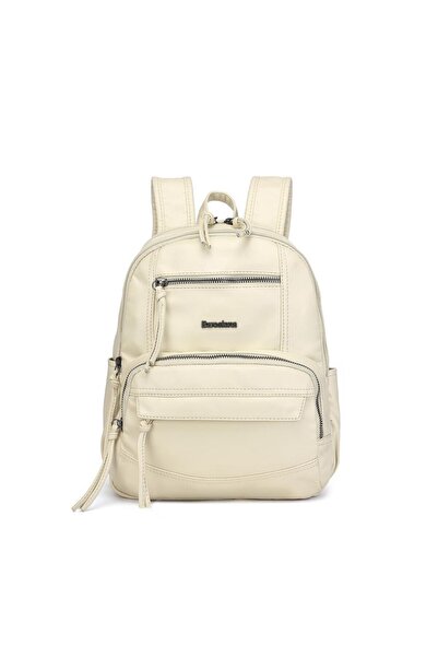 BARCELONA 21K Yıkama Deri Orta Boy Sırt Kadın Çantası 21-K Barcelona 1871