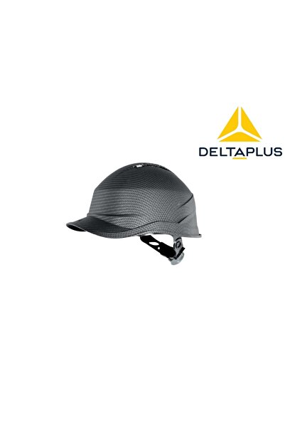 Delta Plus Diamond 6 Wind Special Design Vented Abs Carbon Black Hard Hat