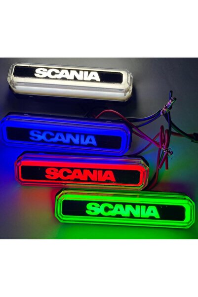 Starlight Tır Parmak Led Lamba 12-24 V Scania Renk Yeşil- Kırmızı-mavi