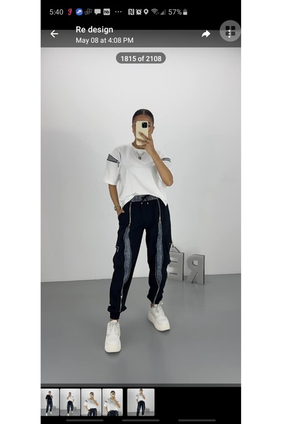 RE DESIGN Kot Garni Fermuarlı Jogger