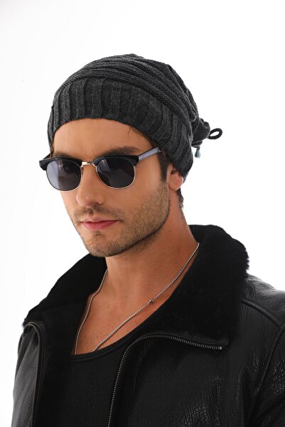 Ritagarcia Чоловіча шапка на шнурку антрацит