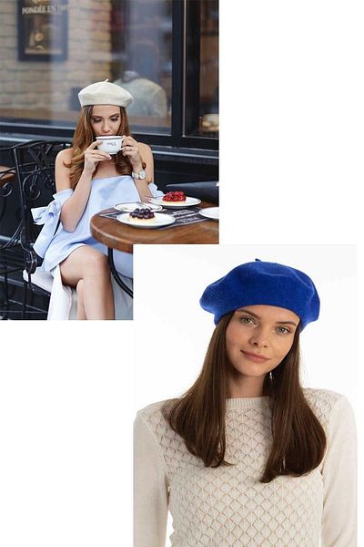 Ritagarcia French Felt Painter Beret Set of 2
