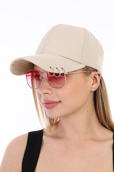Ritagarcia Unisex Piercing Beige Hat