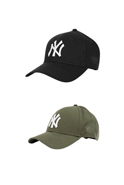 Ritagarcia Унісекс синя шапка-сапка з вишивкою Ny Комплект з 2 шт.