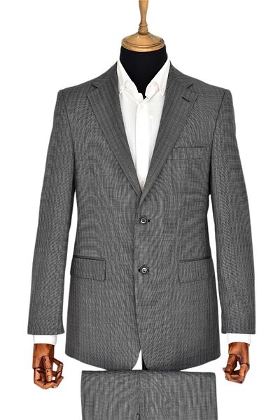BAGLAN Men's Gray Suit - AR-932-935-07
