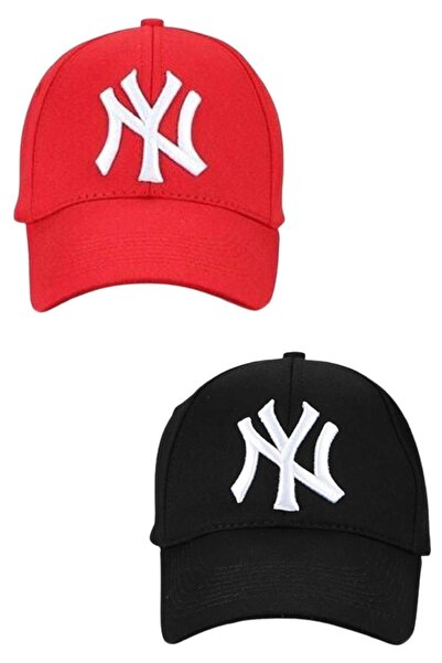 Ritagarcia Унісекс синя шапка-сапка з вишивкою Ny Комплект з 2 шт.