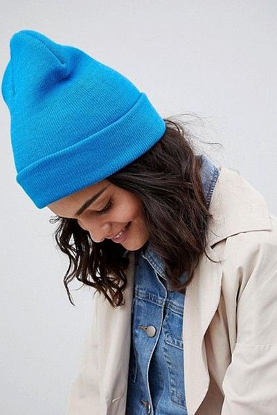 Ritagarcia Unisex Winter Turquoise Folded Beret