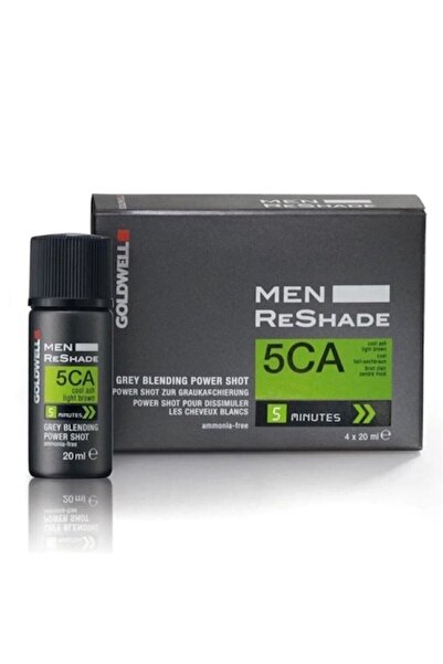 GOLDWELL Men Reshade Erkeklere Özel Beyazlayan Saçlar için Renklendirici Köpü...