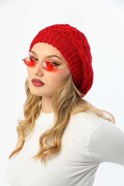 Ritagarcia Double Layer Red Women's Painter Beret