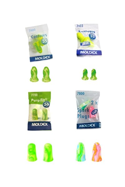 MOLDEX Kulak Tıkacı Deneme Paketi (4 Çift)