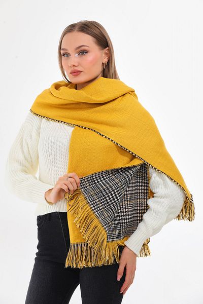 Ritagarcia Eșarfă șal cu textura moale pe două fețe