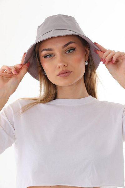 Ritagarcia Women's Fisherman Gray Bucket Hat