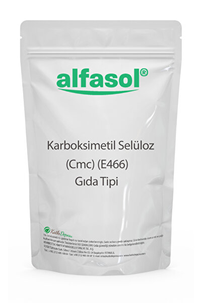 Alfasol Karboksimetil Selüloz (cmc) (gıda Tipi) (e 466) 100 gr