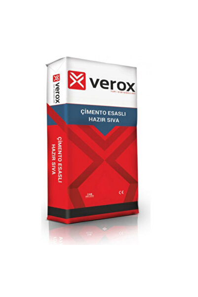 verox Çimento Esaslı Hazır Sıva 25 KG (Gri)