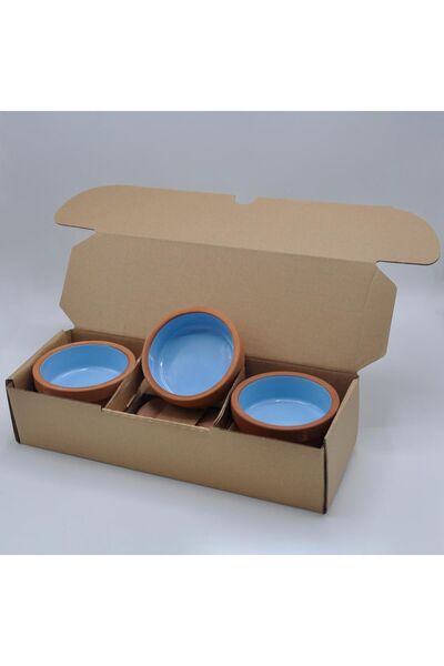 kubat seramik Sütlaç Tatlı Yoğurt Güveçleri 6'LI PAKET