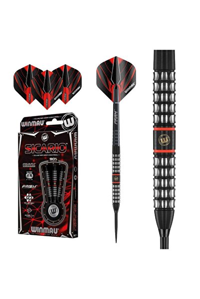 WINMAU Sicario Onyx %90 Tungsten 22gr Çelik Uçlu Dart Oku