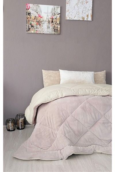 TİNİMİNİ HOME Single Welsoft 100% Cotton Silicone Quilt | Double Sided | 63 Wire Woven Fabric