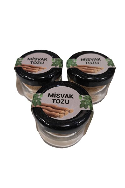 hüseyin ceran 3 adet Misvak Tozu 10 gr cam şişe