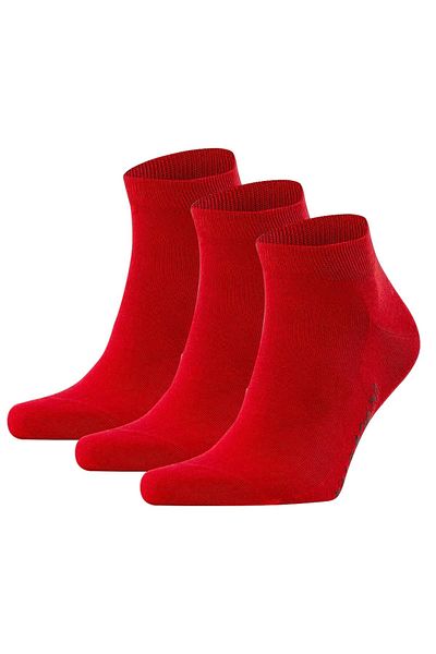 FALKE Herren-Sneaker – 3er-Pack Cool 24/7, Socken, Klimaanlagen-Aktivsohle, Unifarben