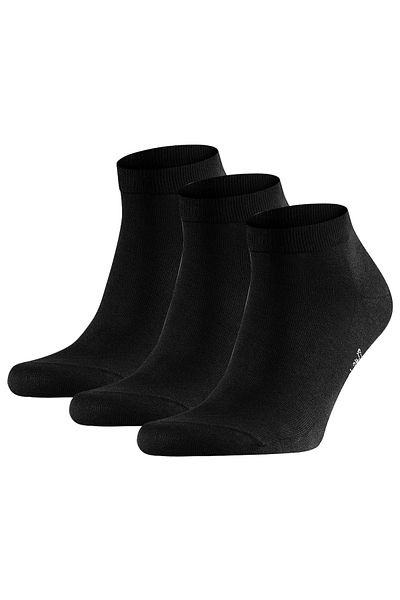 FALKE Herren-Sneaker – 3er-Pack Cool 24/7, Socken, Klimaanlagen-Aktivsohle, Unifarben