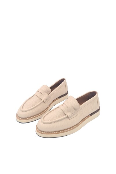 aayak&kabımofficial Hakiki Deri Saraçlı Fiyonk El Yapımı Kadın Günlük Ayakkabı