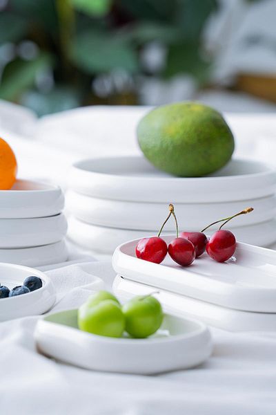 ACAR Bianco Perla 10 Piece Breakfast Set - Set for 4 People