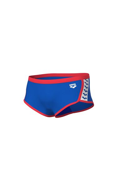 ARENA Pantaloni scurți pentru bărbați ARENA ICONS SWIM LOW WAIST SOLID BLUE RIVER BRIGHT CORAL