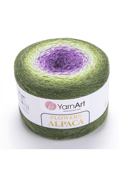 Yarnart Λουλούδια Alpaca Marbled Πλεκτό Νήμα - 435