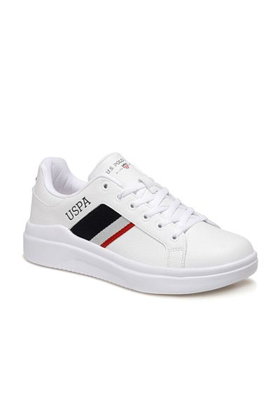 U.S. Polo Assn. CAMEL 1FX White Men's Sneaker Shoes 100909700