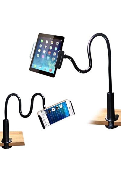DUHALINE Masa Kenarı Akrobat Telefon Ve Tablet Tutucu Standı 360 Derece Oynar...