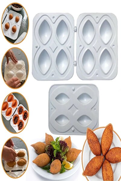 RoseRoi Inserted Meatball Making Apparatus Mold and Leaf Rolling Machine Set