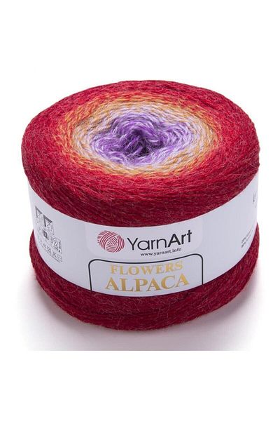 Yarnart Λουλούδια Alpaca Marbled Χέρι Πλεκτό Νήμα Marbled-419