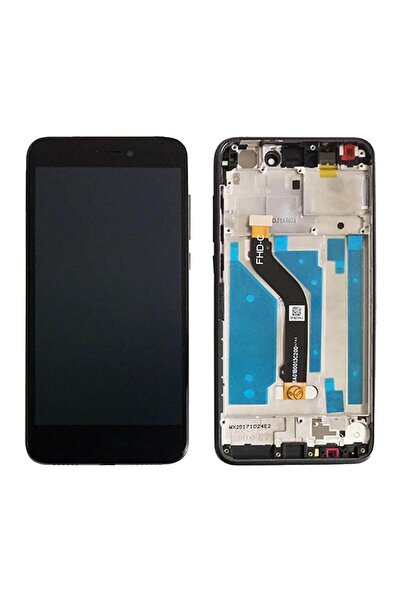 Huawei P9 Lite 2017 Uyumlu Lcd Ekran Dokunmatik Siyah Çıtalı
