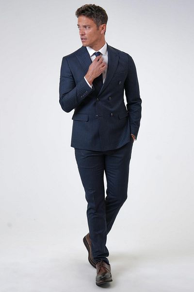 SÜVARİ Dobby Slim Fit Suit