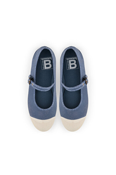 Bensimon COTON BABIES FEMME BLUE GRISE - MAVİ KADIN AYAKKABISI