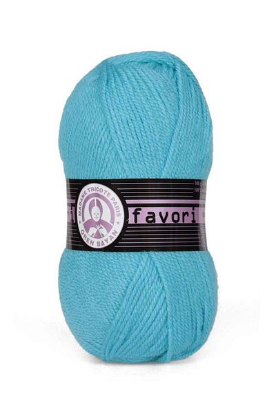 Ören Bayan Akdenizpos Sm01 Favorite Hand Knitting Yarn Turquoise 023 (New)