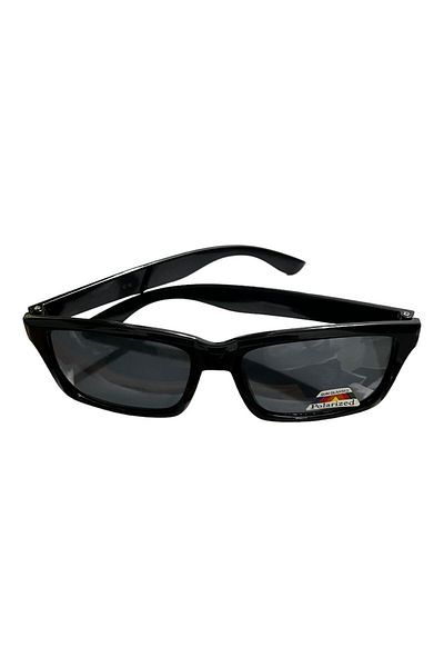 Silvio Monetti Men's Sunglasses - Black Matte UV400, Model615307