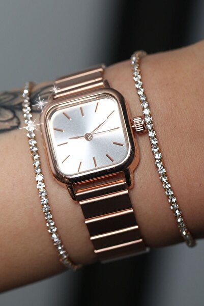 polo55.sport.1855 الحد الأدنى مربع حالة الرجعية ساعة اليد النسائية