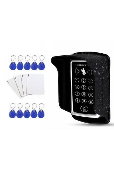 SONEX RFID Password Door Lock Water Protective Cover 10 Tags 10 Cards