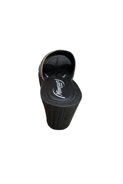 Mimoza Wedge Heeled Patent Leather Women's Slippers